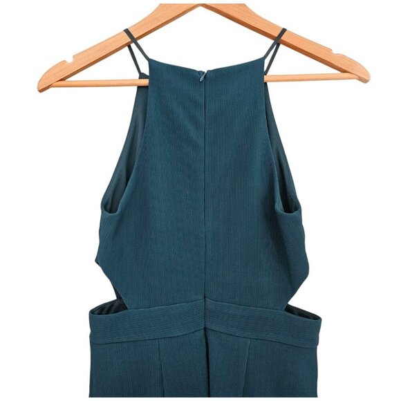 Women's - ASTR The Label Teal Cutout Dress, Size Small - Picture 8 of 8